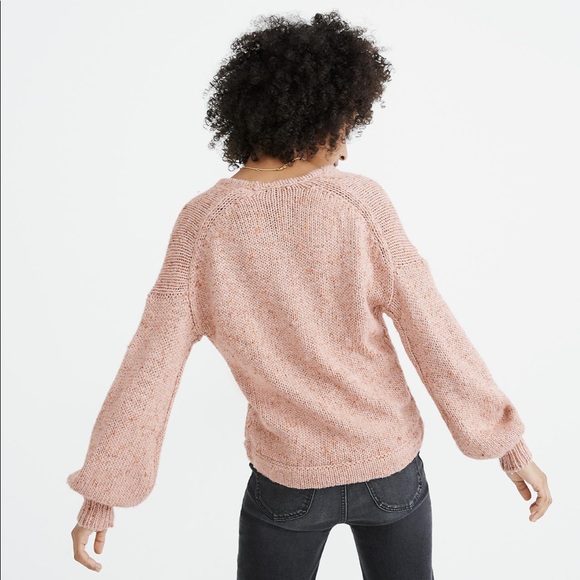 Madewell Beresford Wrap-Front Pullover Sweater - Picture 6 of 6
